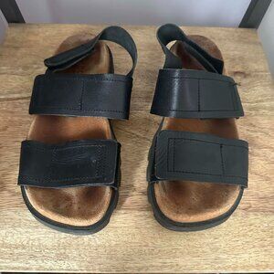 Camper Black "Dad" Sandal, size 38
